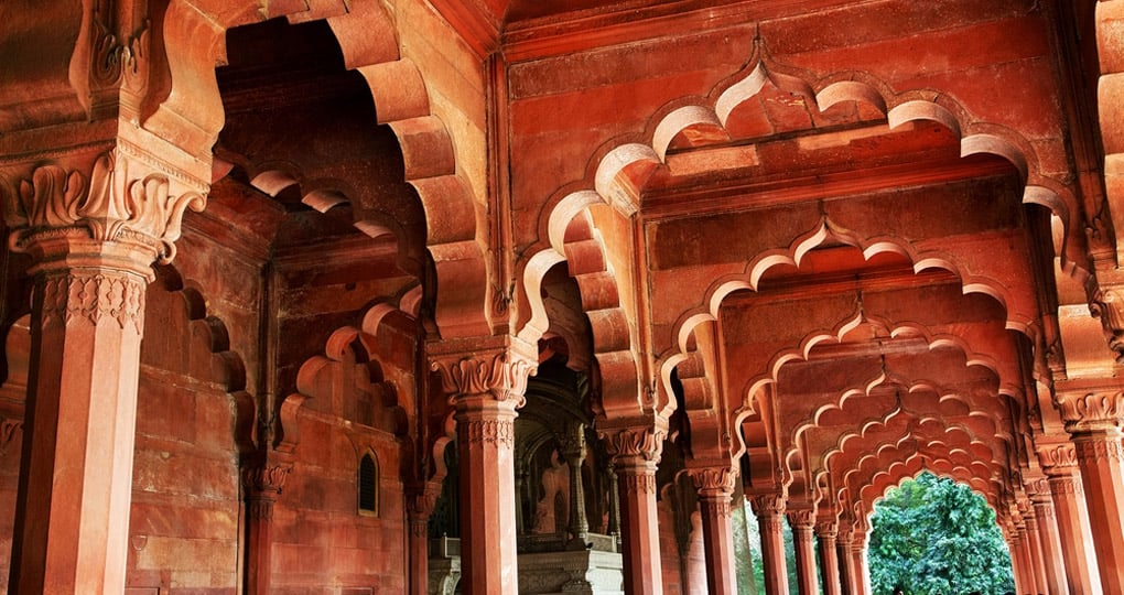 Spectacular architectural details of the Red Fort Spectacular architectural details of the Red Fort