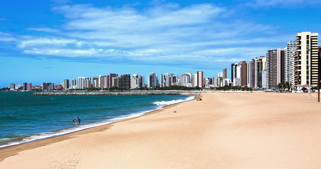 Fortaleza Beach – always a great time to relax and sunbath while on your Brazil vacation Fortaleza Beach – always a great time to relax and sunbath while on your Brazil vacation