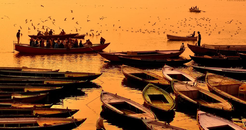 Boats in Varanasi Boats in Varanasi