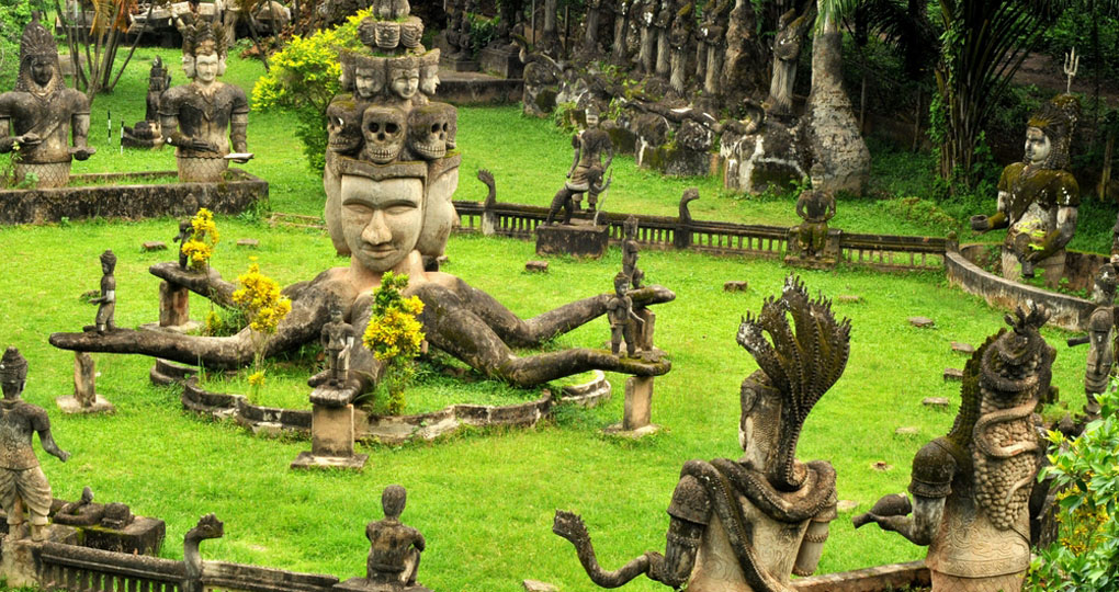 Buddha Park is a popular place to visit while on your Laos tour. Buddha Park is a popular place to visit while on your Laos tour.