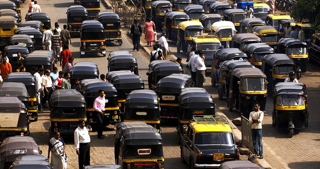 Crowds and traffic jams are a common occurrence Crowds and traffic jams are a common occurrence