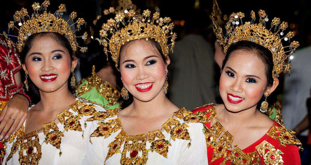 Dancers in colorful costume