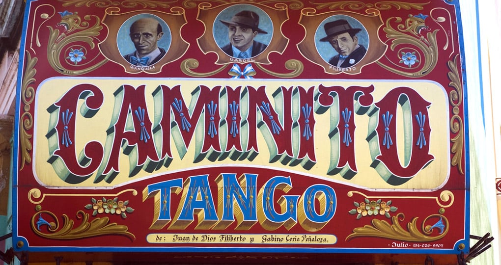 Famous corner at La Boca