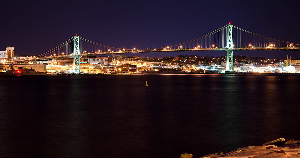 Halifax Harbour is one of the largest and deepest natural harbours in the world