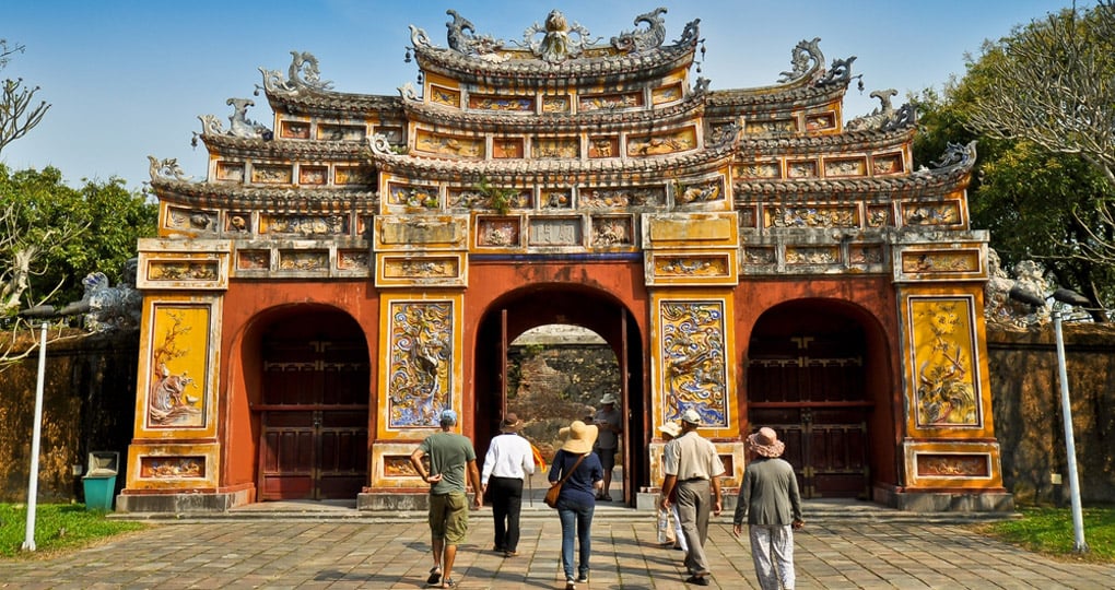 Hien Lam Pavilion Gate The Citadel is a must inclusion for you Vietnam vacation. Hien Lam Pavilion Gate The Citadel is a must inclusion for you Vietnam vacation.
