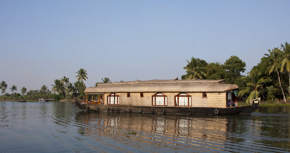 Houseboats in Kerela Backwaters Houseboats in Kerela Backwaters