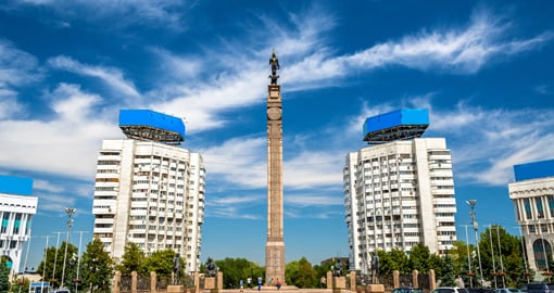 Republic Square, Almaty, Kazakhstan Republic Square, Almaty, Kazakhstan