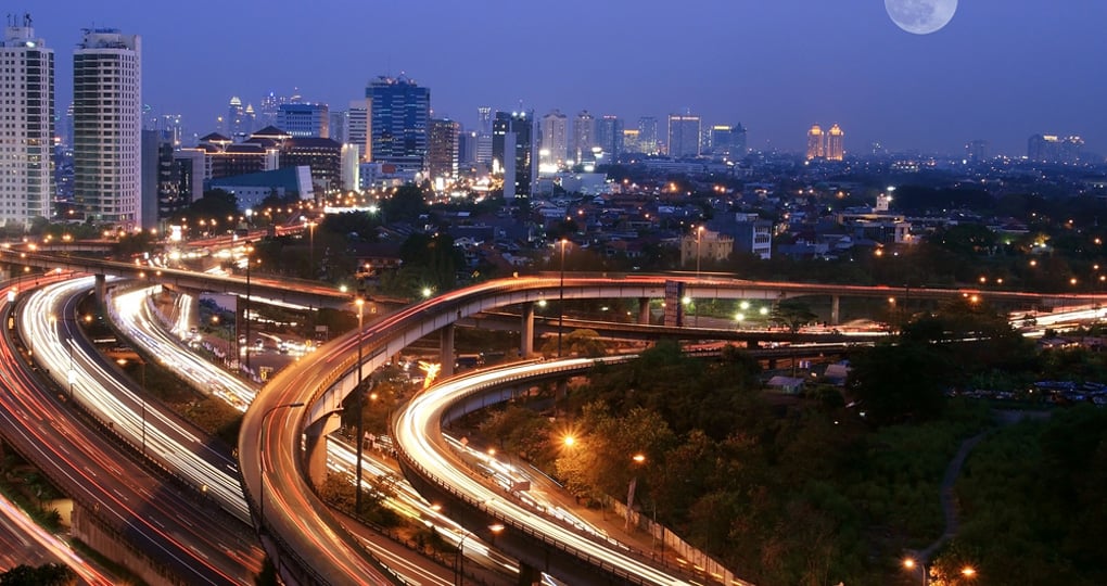 The city skyline The city skyline