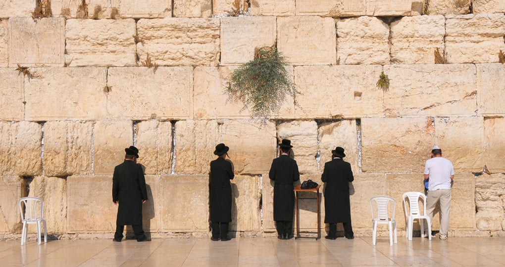 Praying at the Western Wall