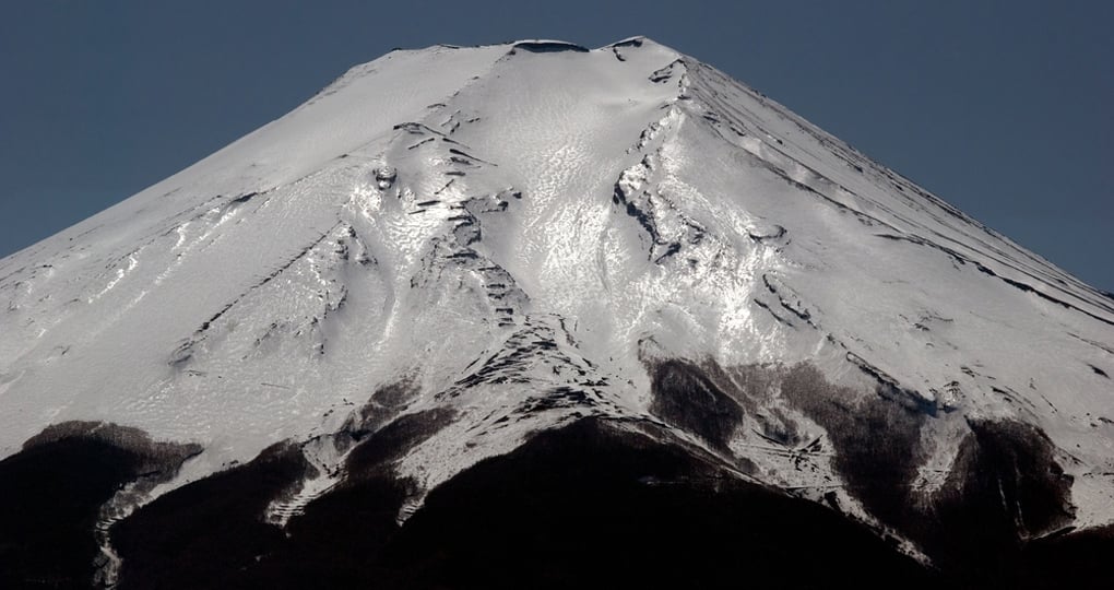 Mount Fuji as seen from Hakone National Park