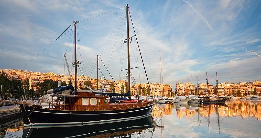 Post up in Piraeus, a small port town located inside Athens Post up in Piraeus, a small port town located inside Athens