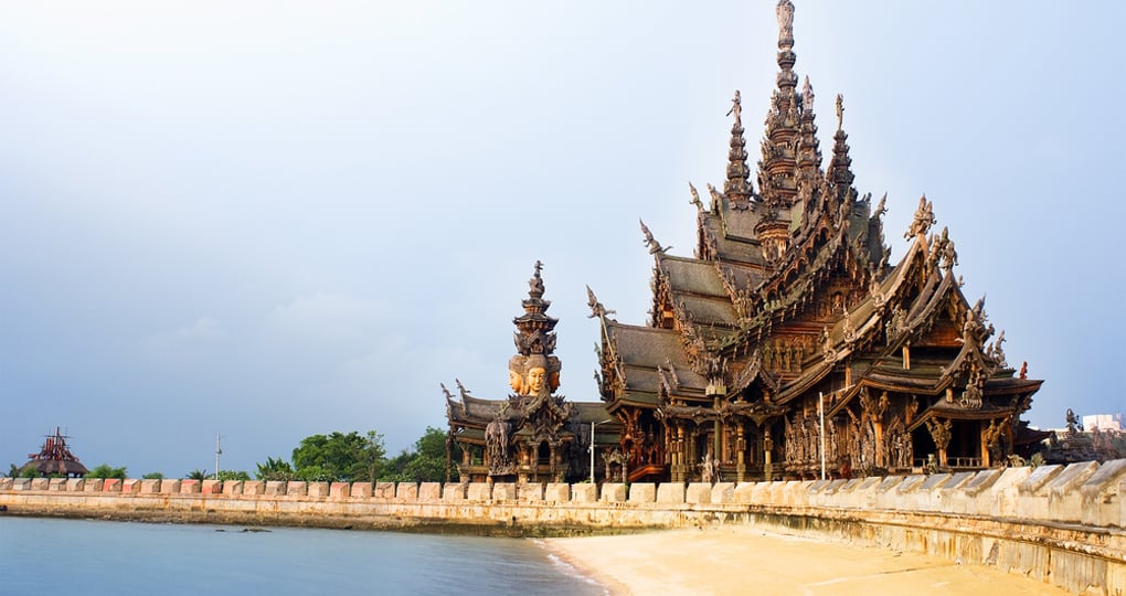 The Sanctuary of Truth is an extremely popular inclusion on Thailand tours. The Sanctuary of Truth is an extremely popular inclusion on Thailand tours.