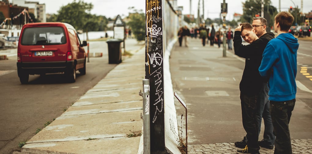 Section of the Berlin Wall