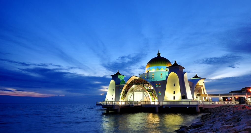 Sunset on the Straits of Malacca Sunset on the Straits of Malacca