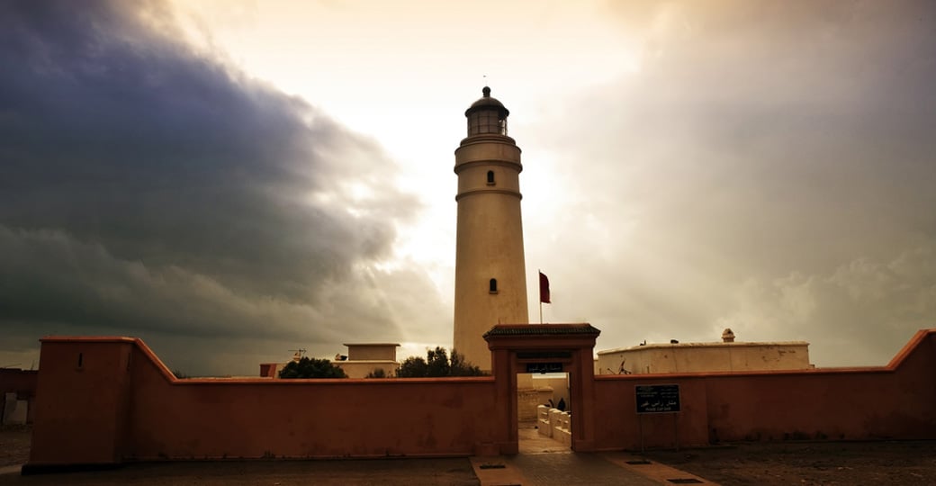 Sunset near Agadir Sunset near Agadir