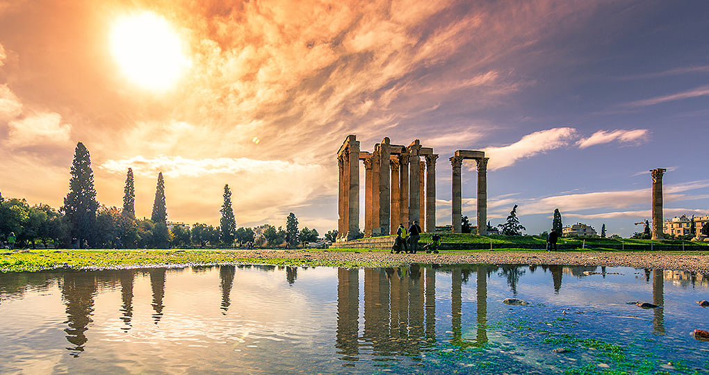 Say a prayer at the Temple of Olympian Zeus, one of the tallest sites of worship in the ancient world Say a prayer at the Temple of Olympian Zeus, one of the tallest sites of worship in the ancient world
