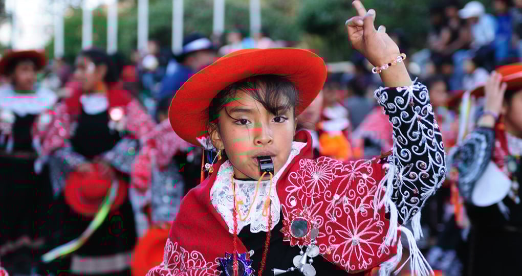Festival time in Sucre Festival time in Sucre