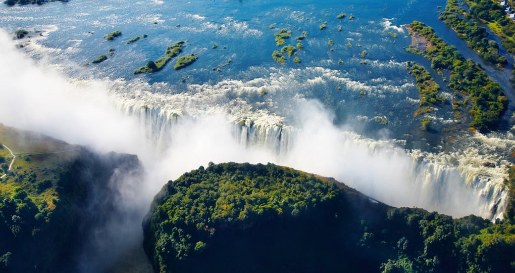 The Zambezi River and Victoria Falls - two of the most important inclusions on all Zimbabwe vacations.