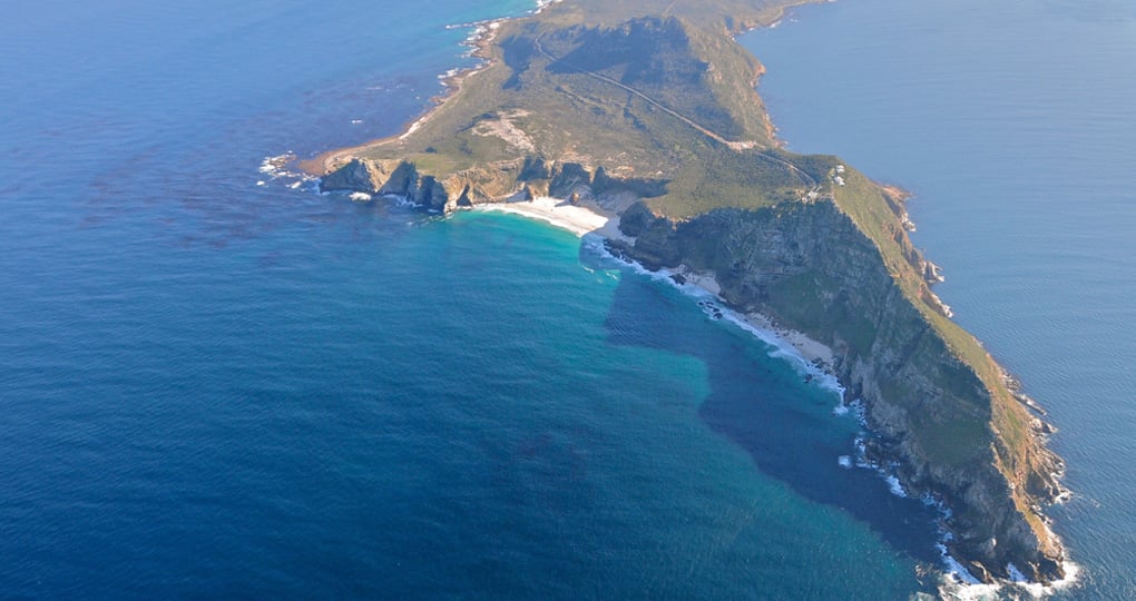 Aerial view of Cape of Good Hope Aerial view of Cape of Good Hope