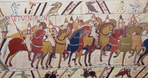 Bayeux Tapestry, Bayeux, France Bayeux Tapestry, Bayeux, France