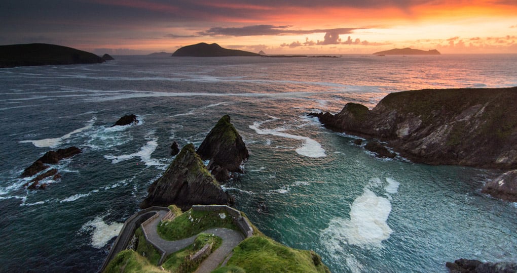 Dusk at Dingle Peninsula