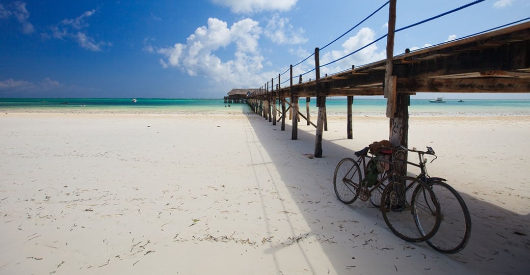 A jetty on Zanzibar island A jetty on Zanzibar island