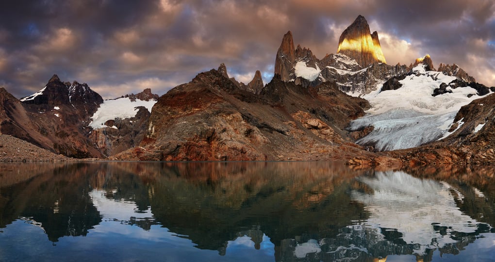 Laguna de los tres and Mount Fitz Roy