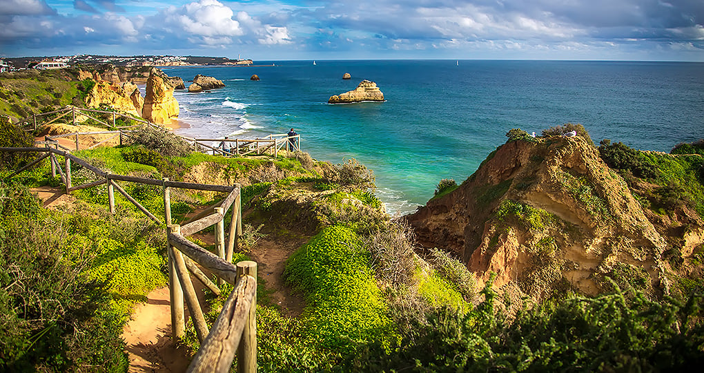Walk the coastal way by spending the day at Praia da Rocha