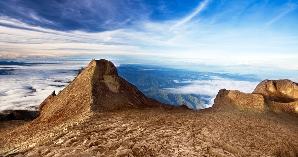 St Johns peak at Mount Kinabalu Borneo St Johns peak at Mount Kinabalu Borneo