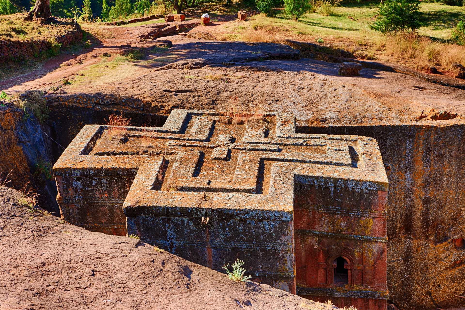 Church of Saint George in Lalibela Ethiopia