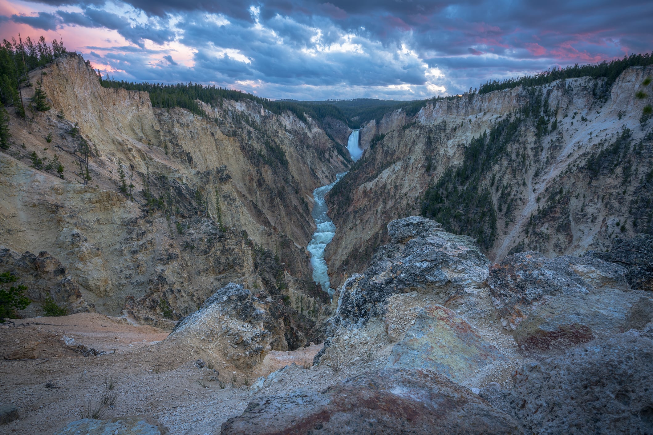Lower Falls, Yellowstone National Park