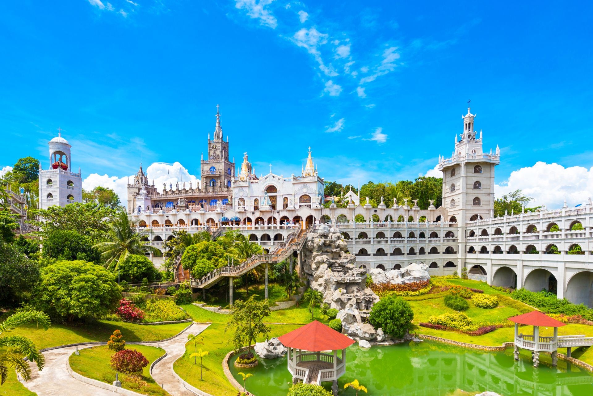 The Catholic Simala Shrine in Sibonga, Cebu, Philippines