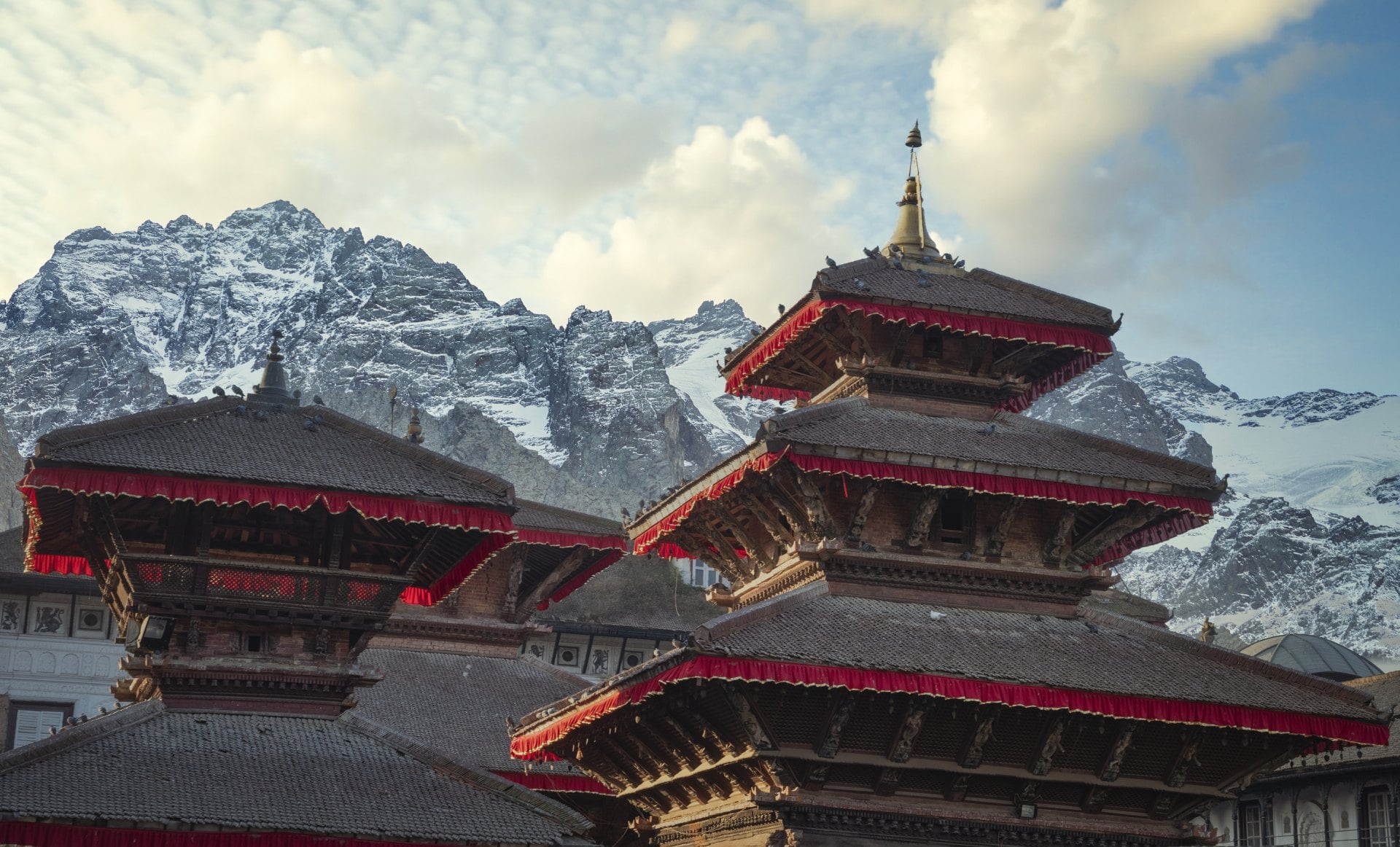 Patan, the ancient Nepali city in the mountains of the Himalayas