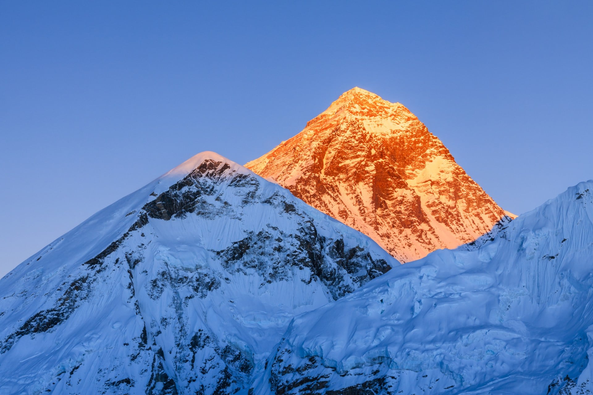Himalayas Kala Patthar meaning 'black rock' in Sanskrit is a mountain in the Nepalese Himalaya. Many trekkers in the region of Mount Everest will attempt to summit Kala Patthar, since it provides the most accessible point to view Mt. Everest from base camp
