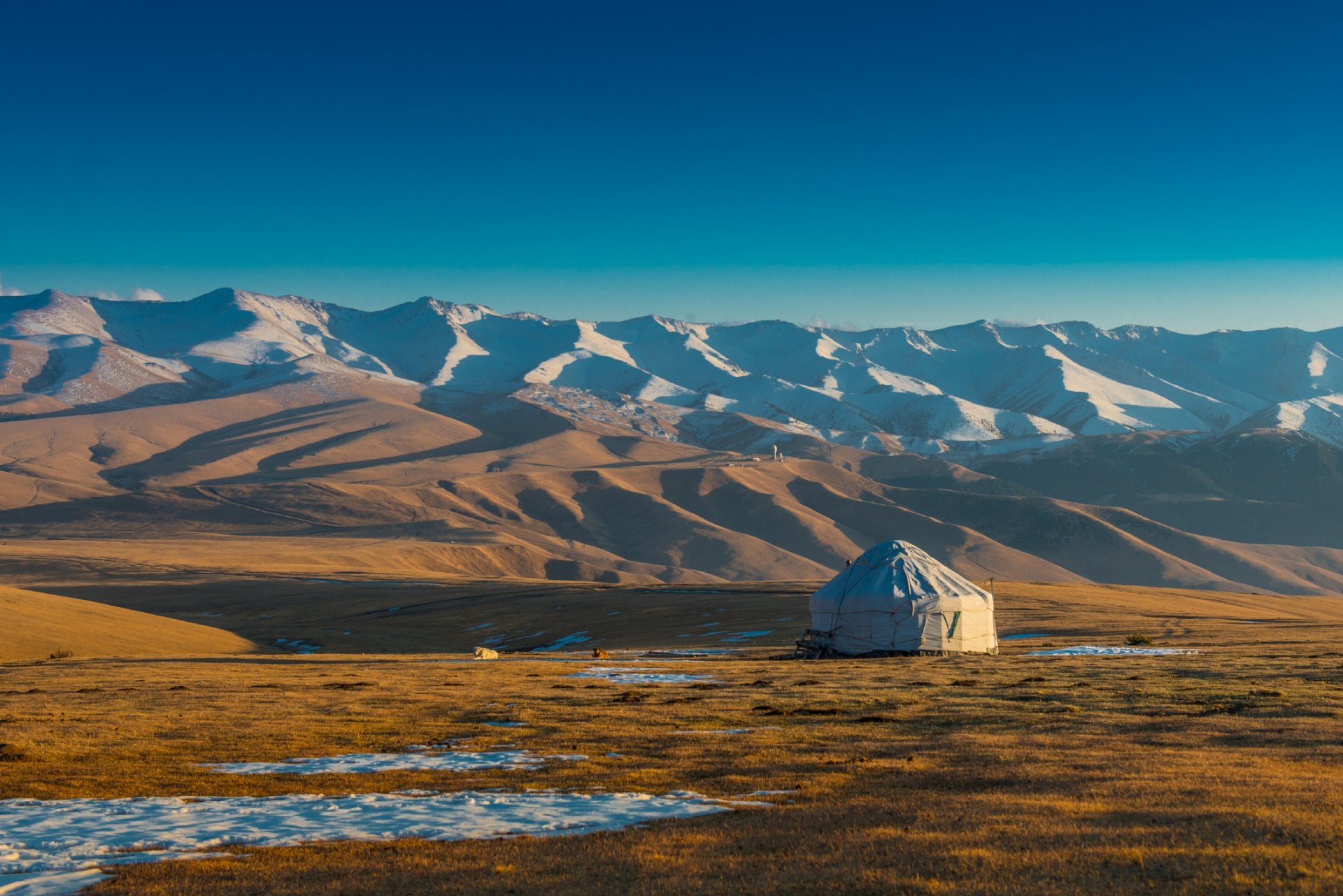 Yurt at the silk road