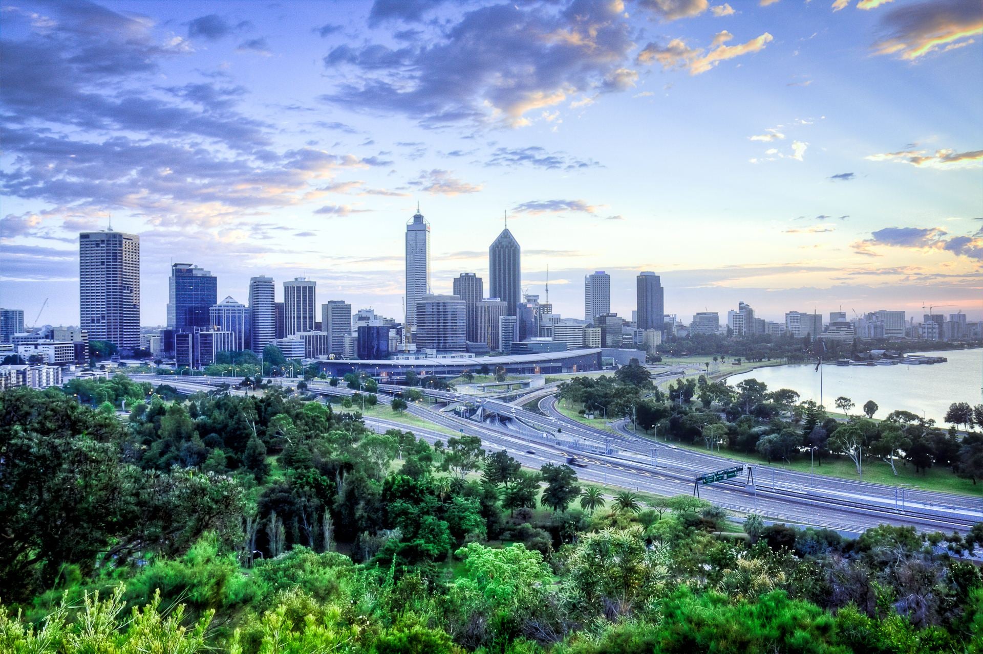 Perth Skyline from Kings Park