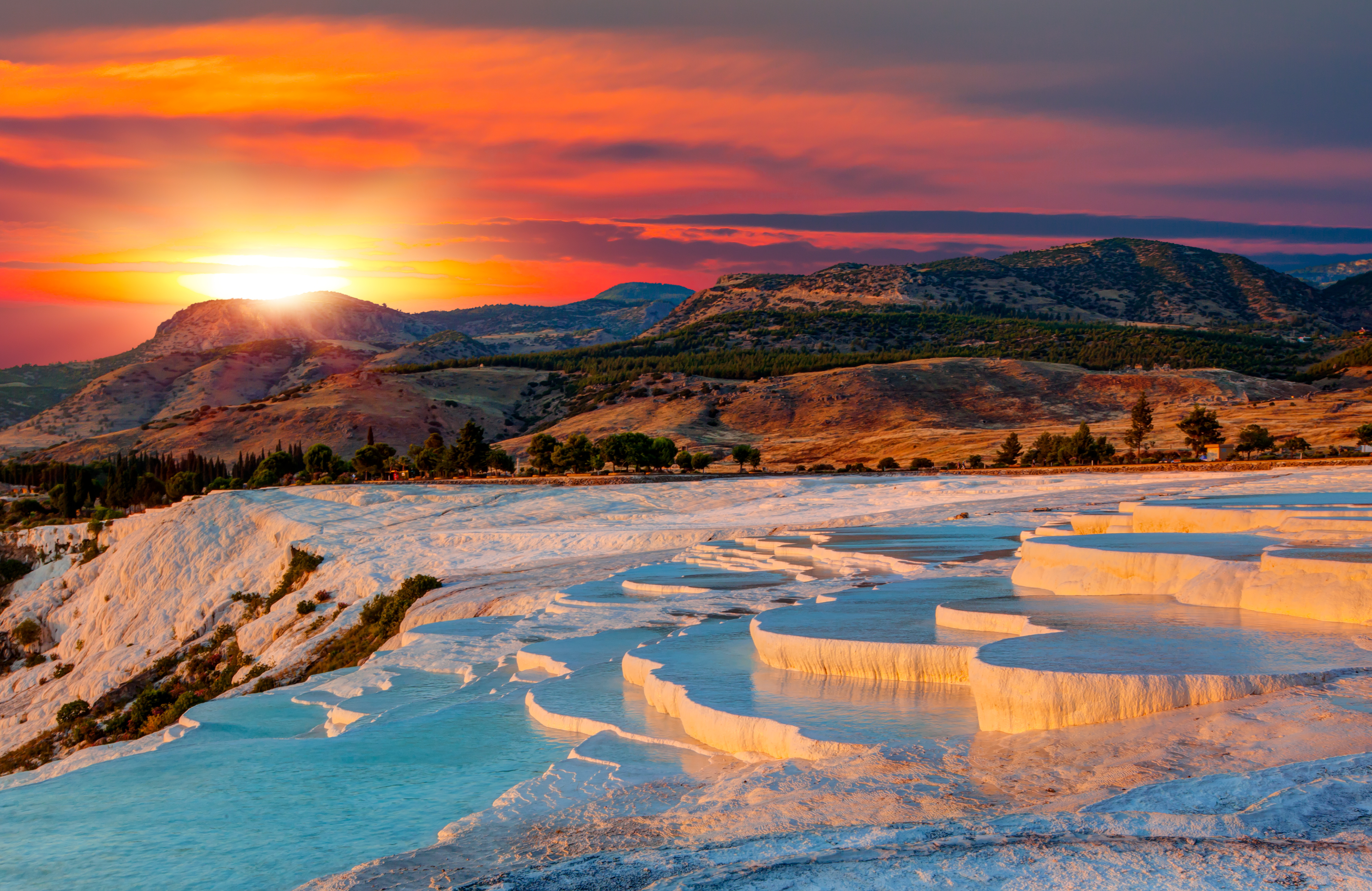 Travertine Pools at Pamukkale