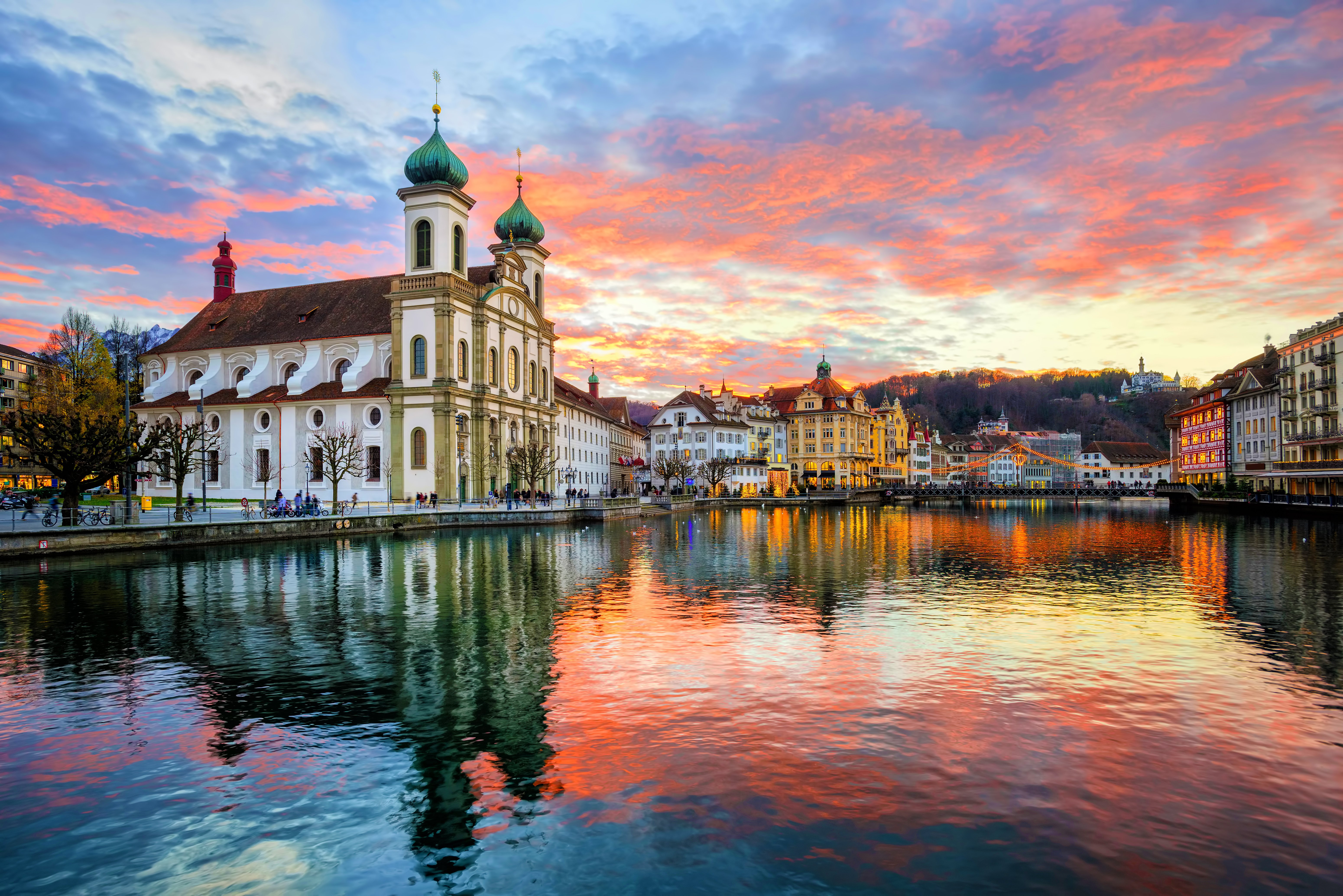 Explore the streets of Lucerne