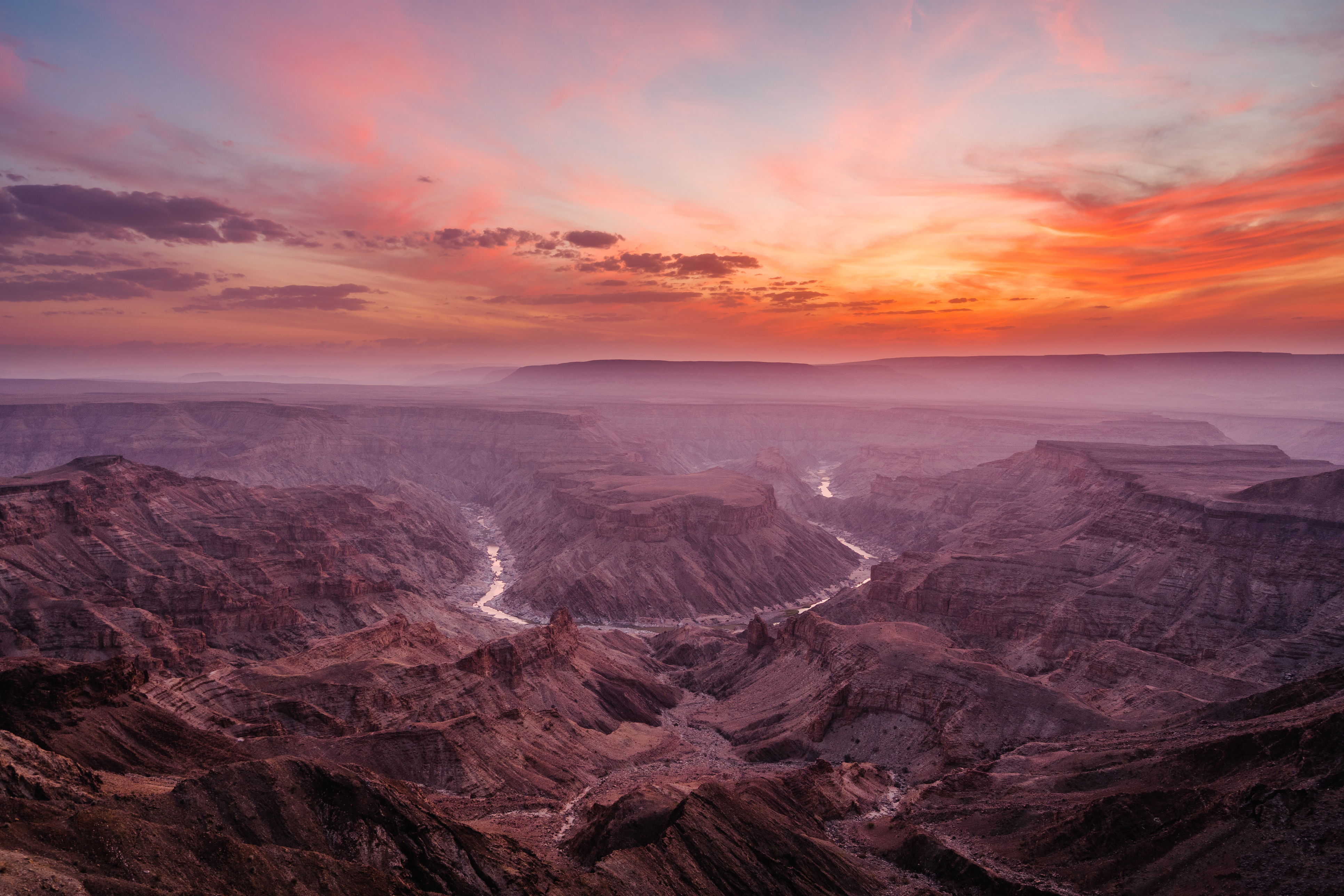 The Fish River Canyon
