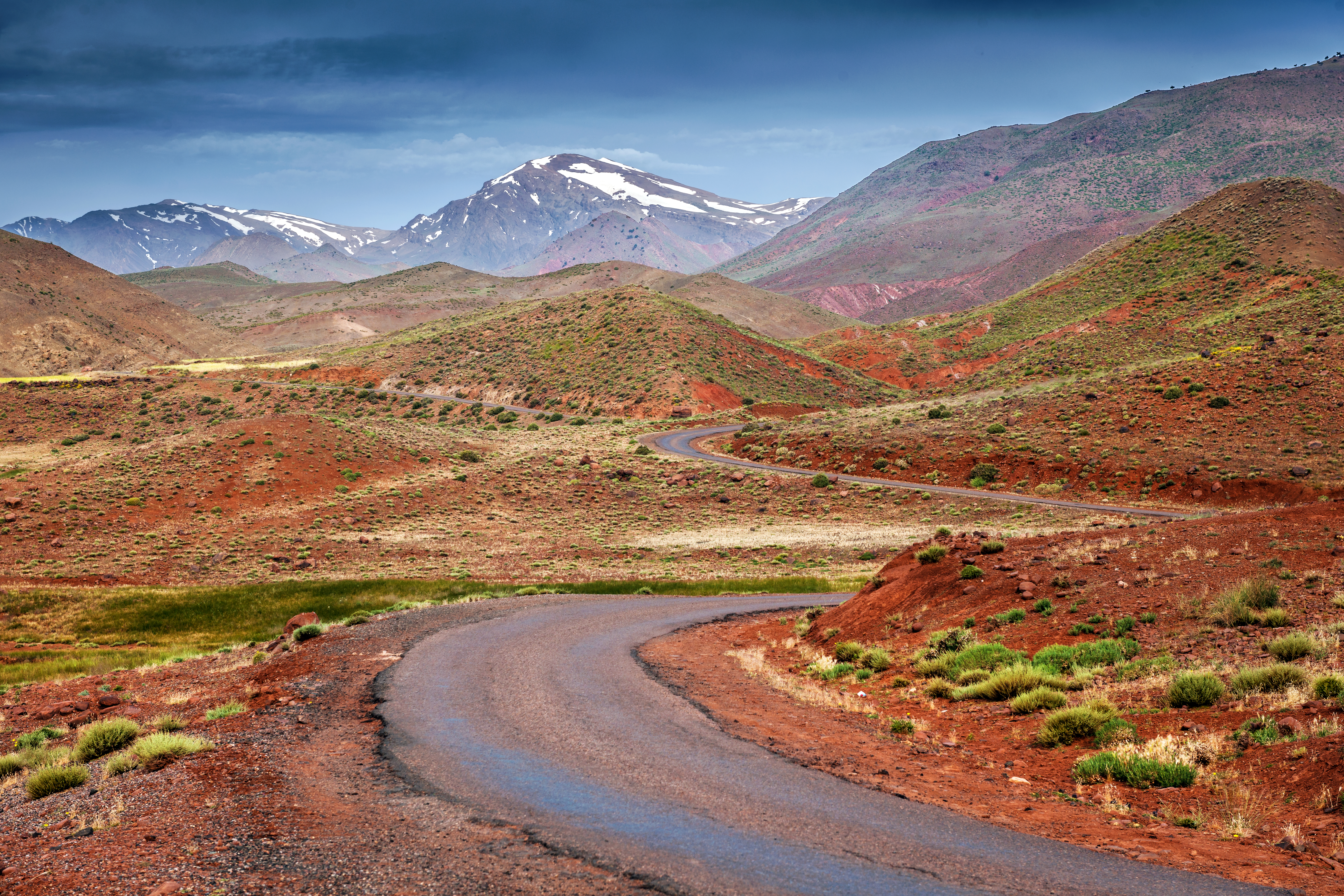 The High Atlas Mountains, Morocco