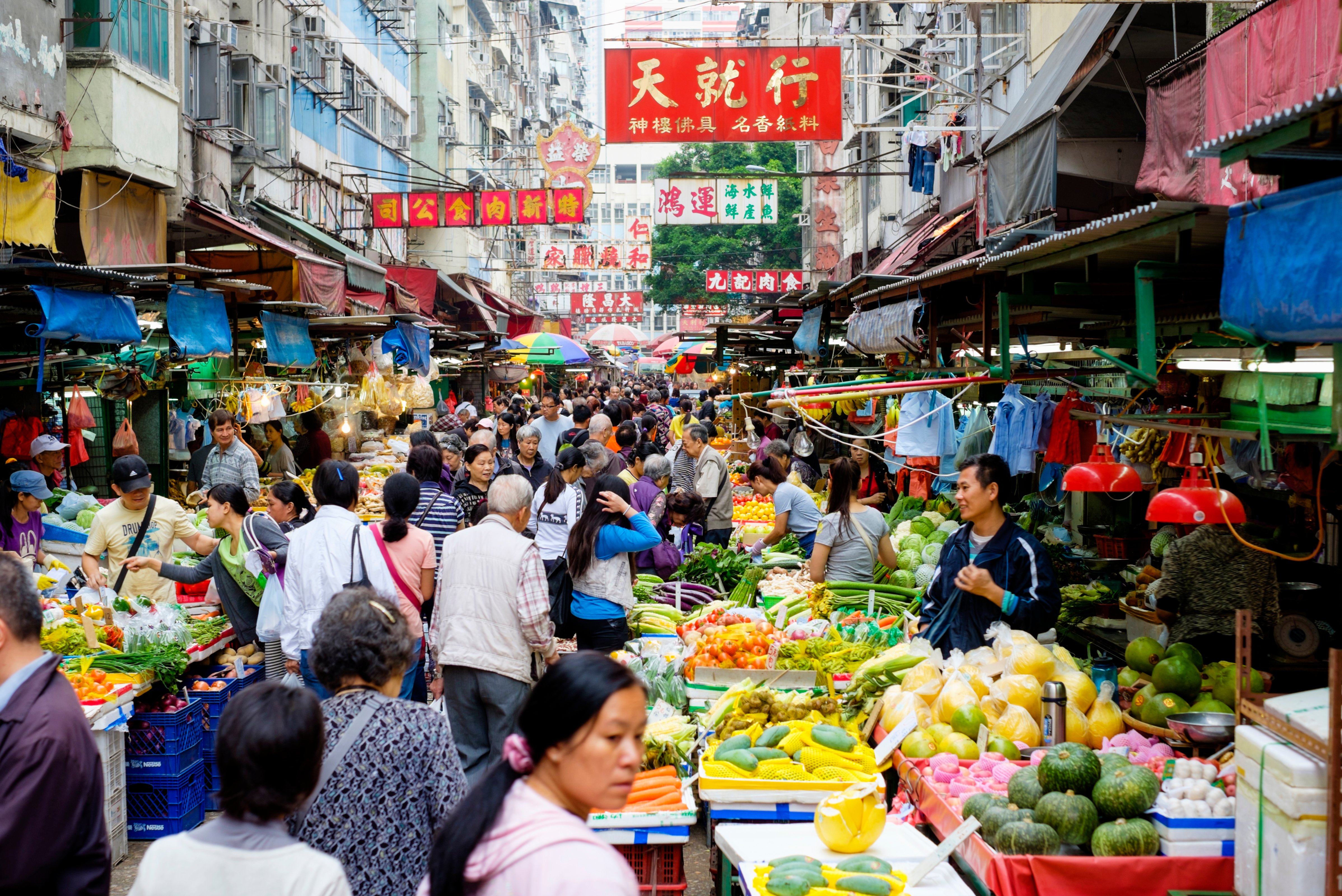 Discover the markets of Hong Kong