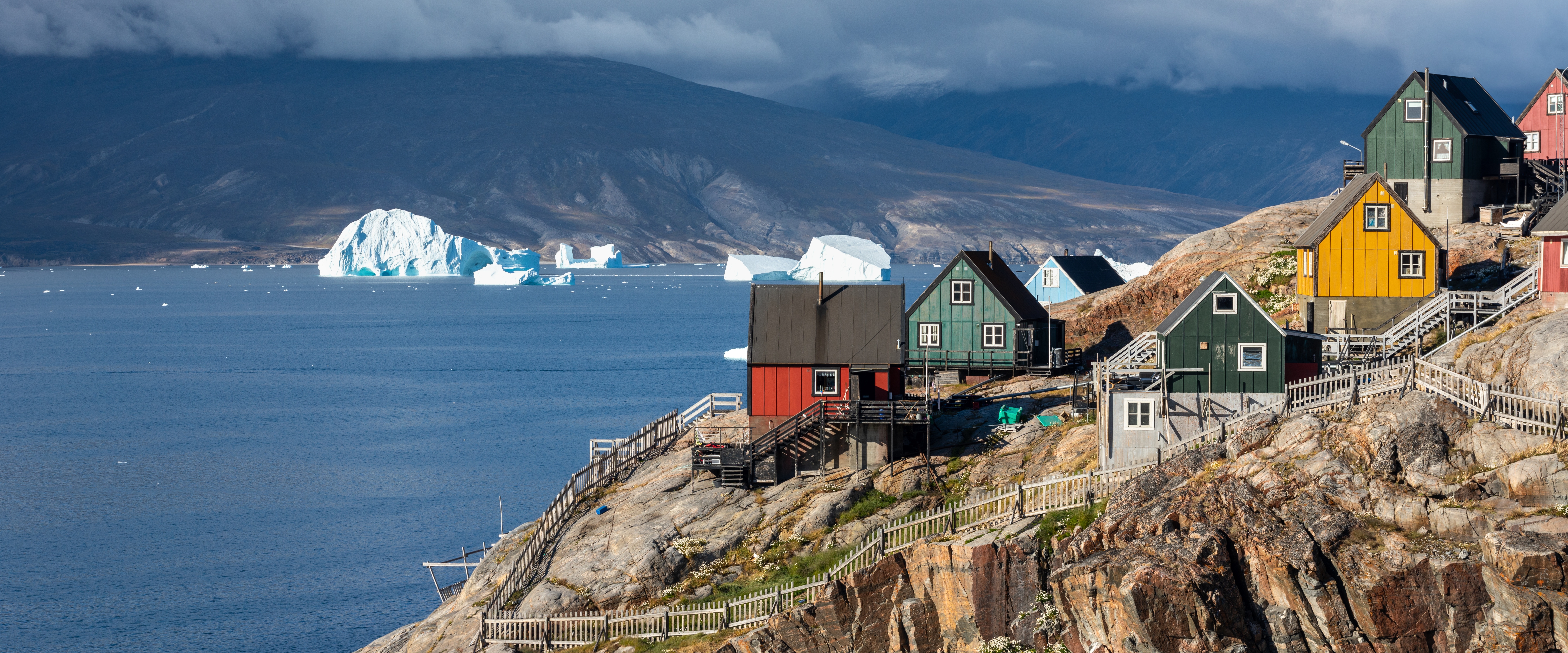 Icefjord in Greenland