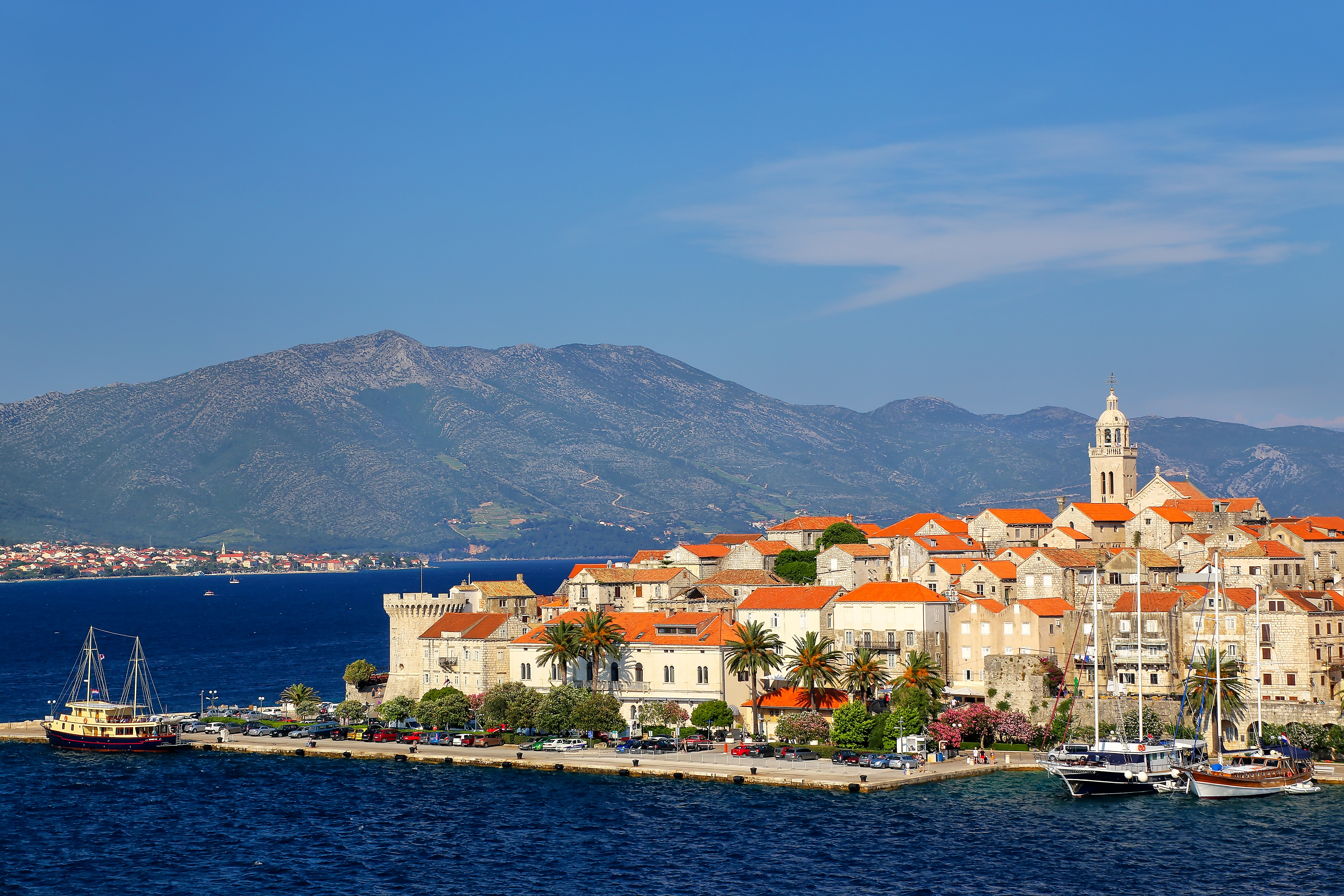 The old town of Korcula, Croatia