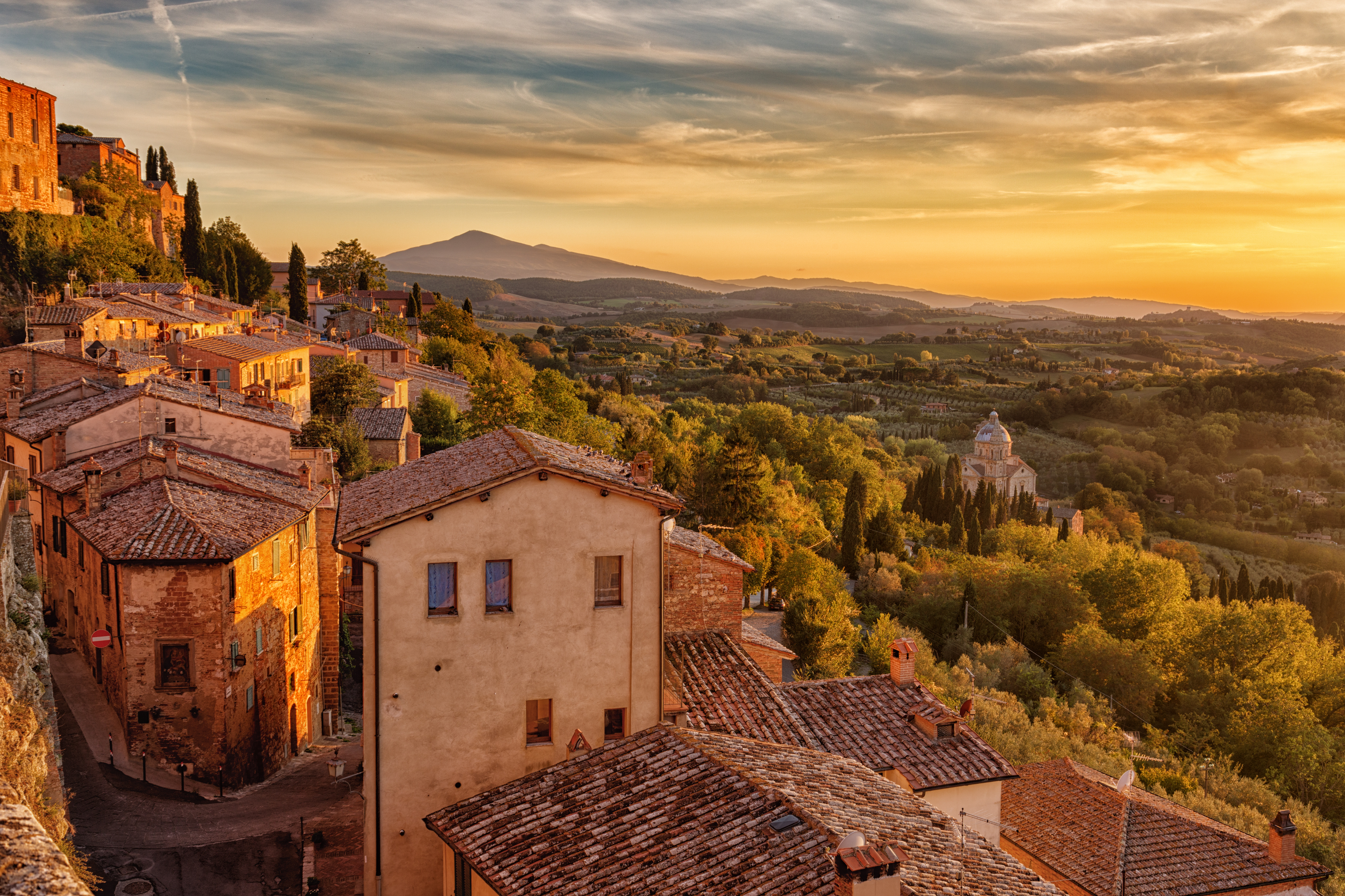 Visit the medieval hilltop town of Montepulciano