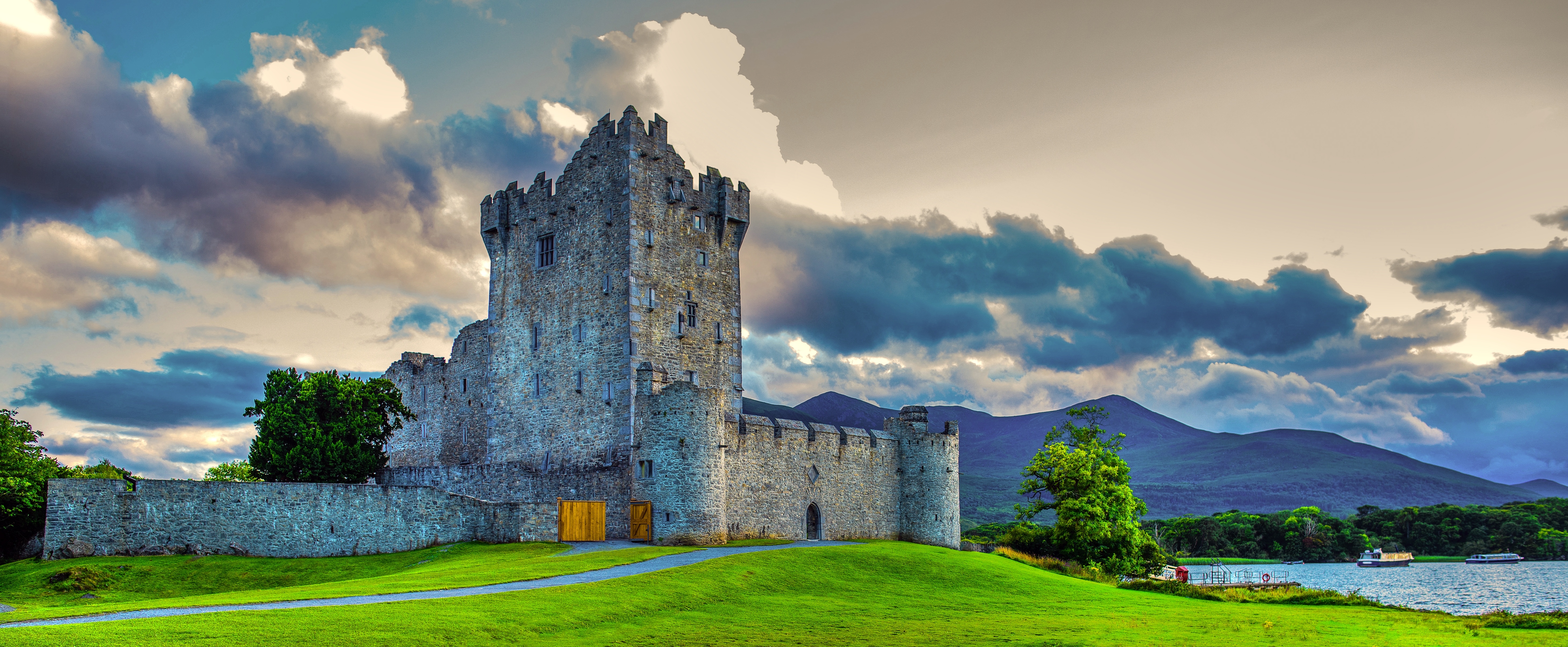 Ross Castle in the Killarney National Park