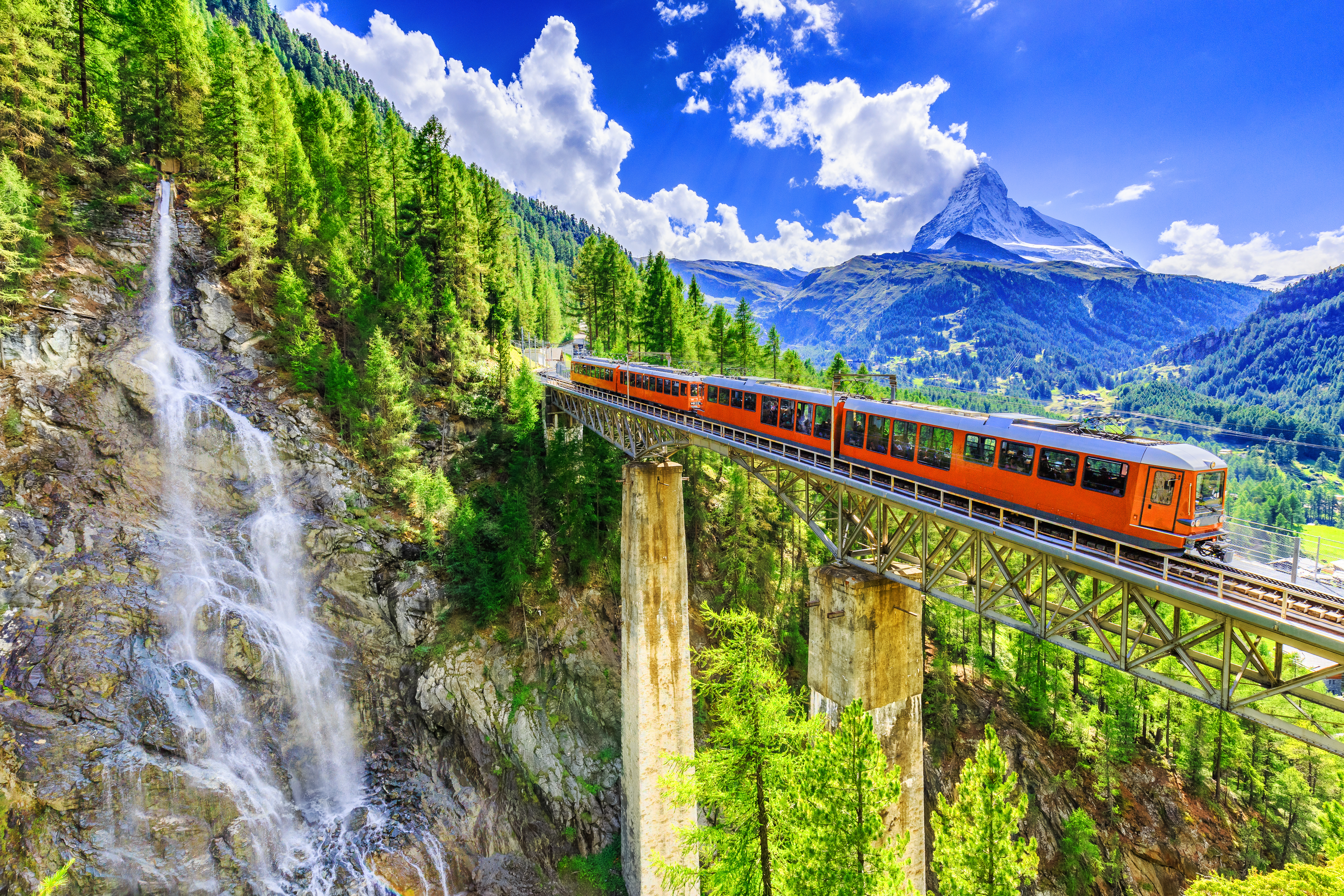 SBB Train near Zermatt