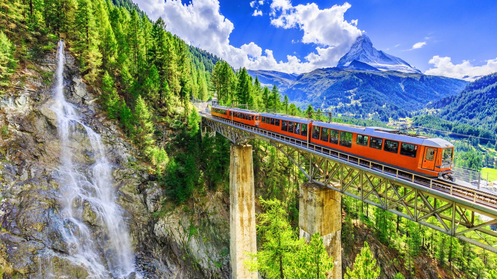 SBB Train near Zermatt