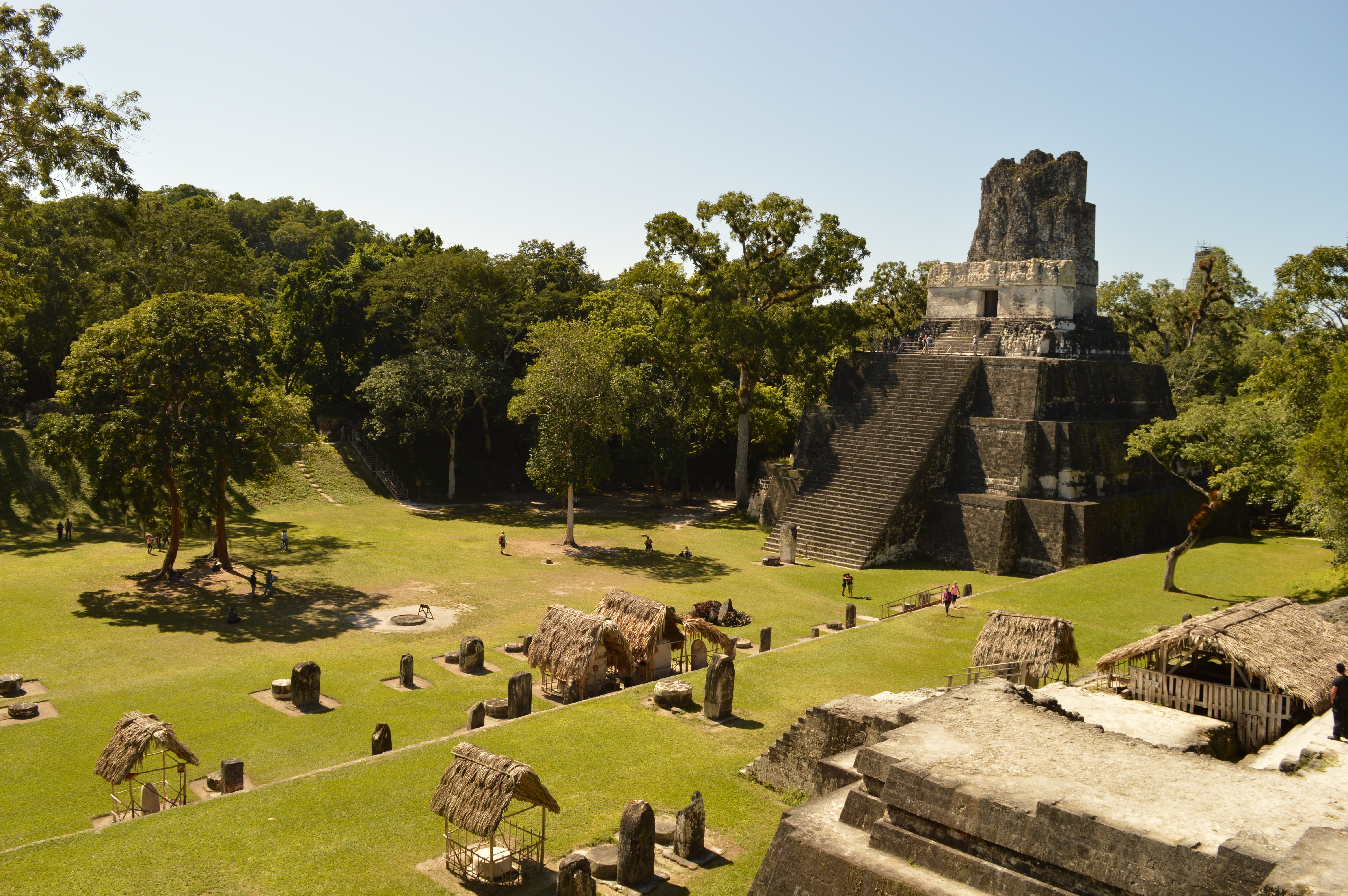 Tikal was once the capital of a powerful Mayan kingdom