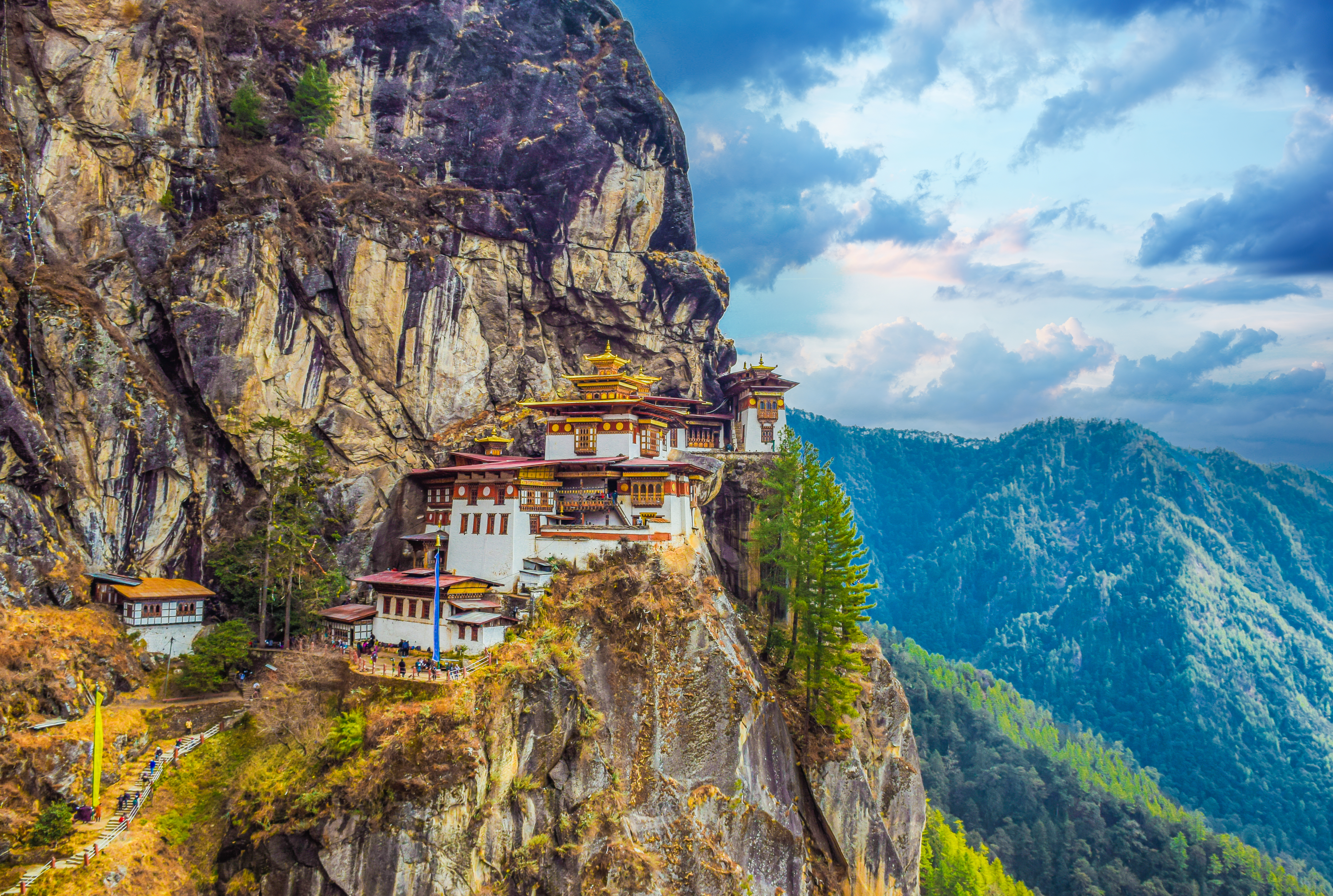 Paro Taktsang "The Tiger's Nest" monastery