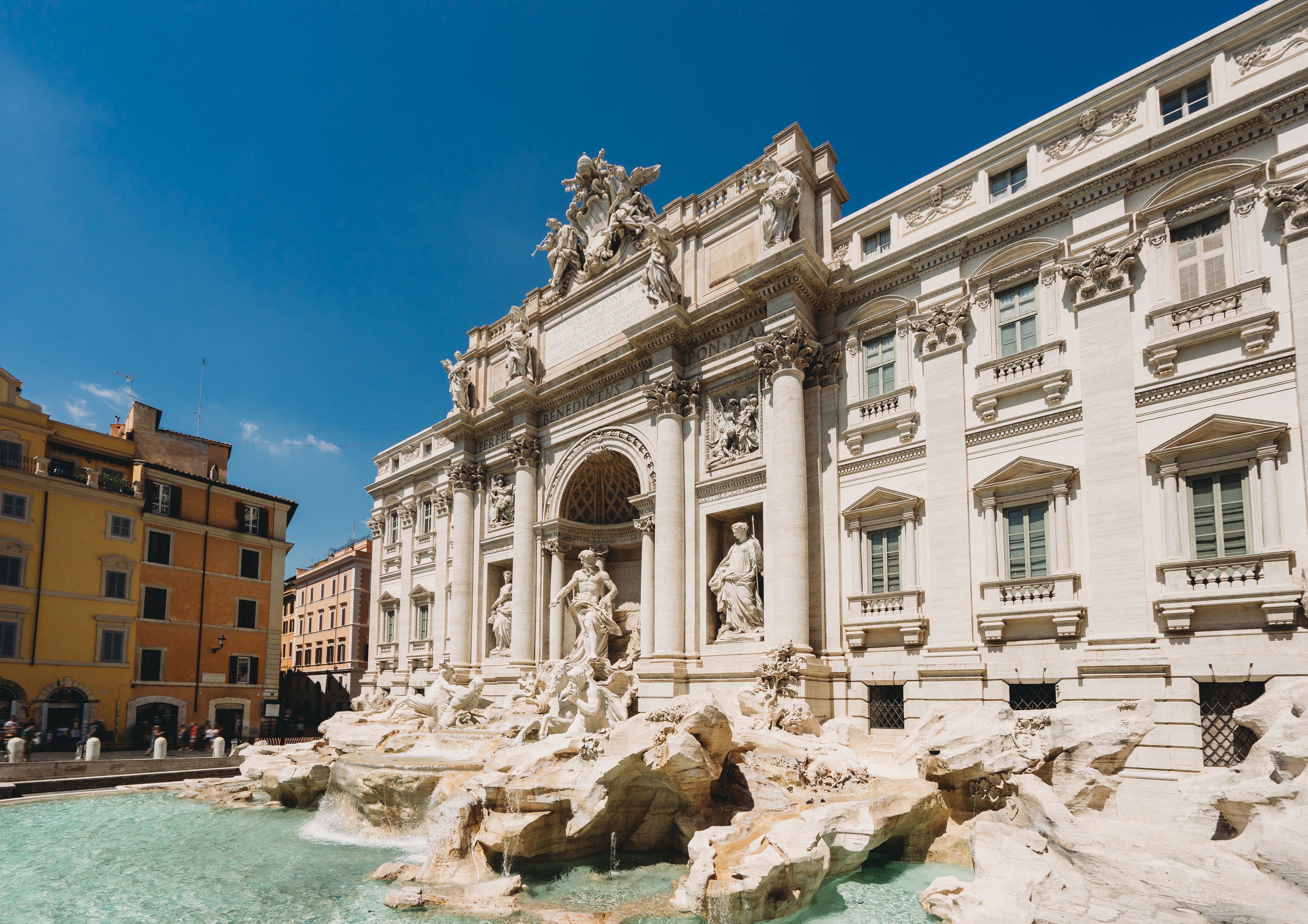Rome's glorious Trevi Fountain